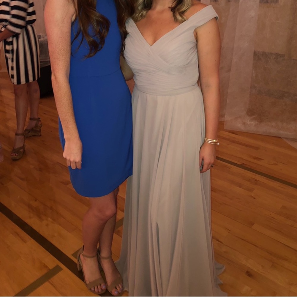 Cream Bridesmaid Dress